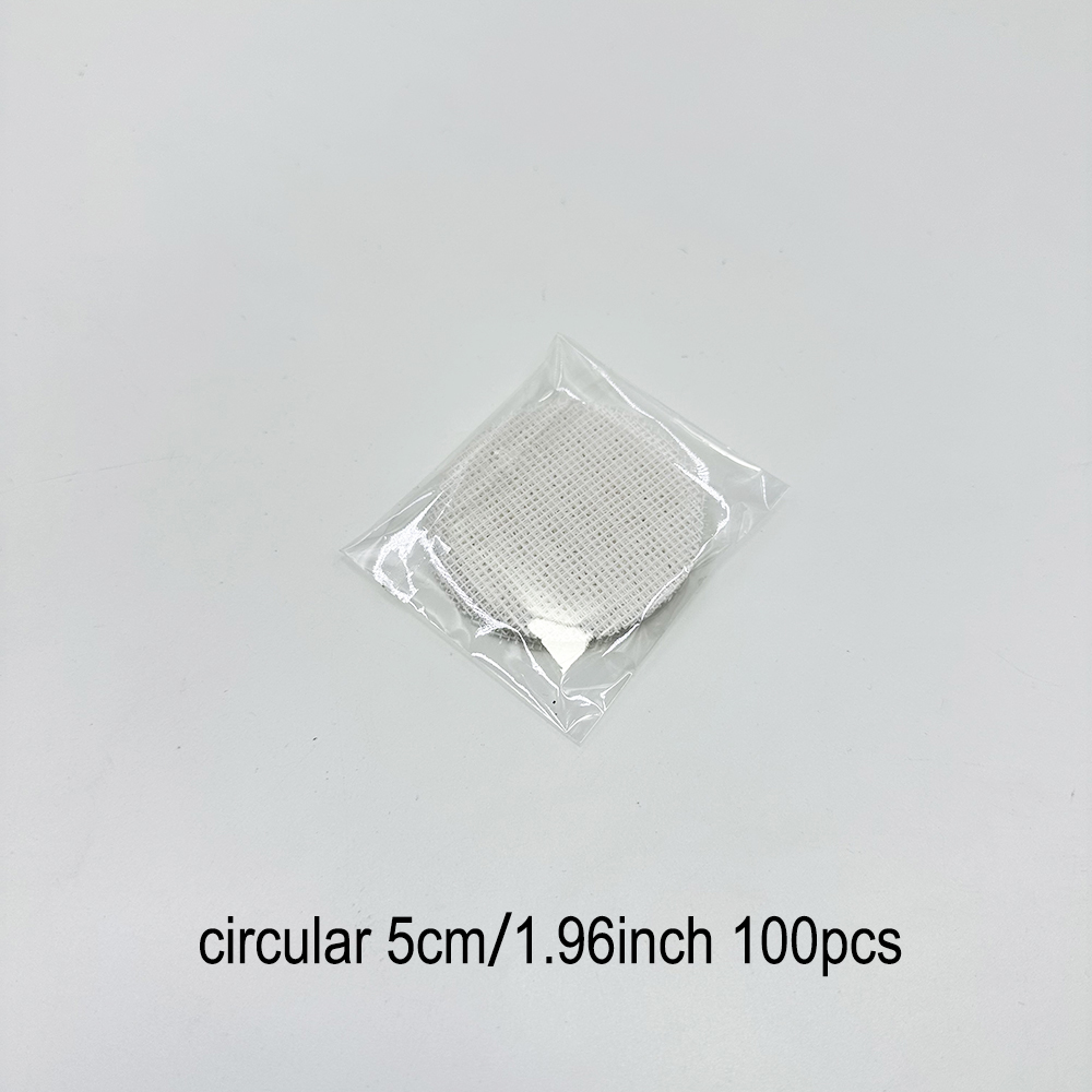 20-100 pçs ferramenta bonsai pote malha folha buraco vaso inferior net controle de pragas evitar perda do solo junta respirável branco: Verde exército