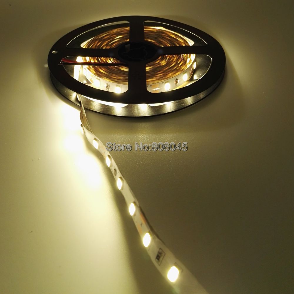 5m 5630 5730 LED Strip Light 12V IP20 IP65 Waterproof LED Stripe Flexible SMD Tape 300 LEDs Cool White Warm White Nature White