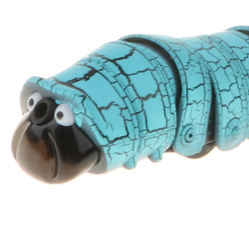 4 Inch Realistic Remote Control Caterpillar Infrared Induction Bug Toy Party Prank Tricks Xmas