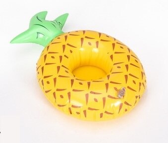 Giocattoli gonfiabili albero di Cocco/giallo anatra/fungo/cigno sottobicchieri Supporto di Tazza di Acqua galleggiante bevande supporti di tazza di Estate pool party: pineapple