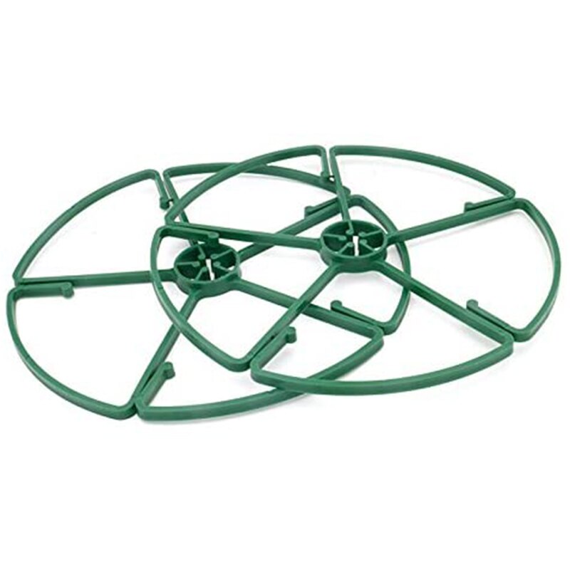 10 Inch Flower/Plant Support Rings Garden Cane Support Frame, Pack of 20