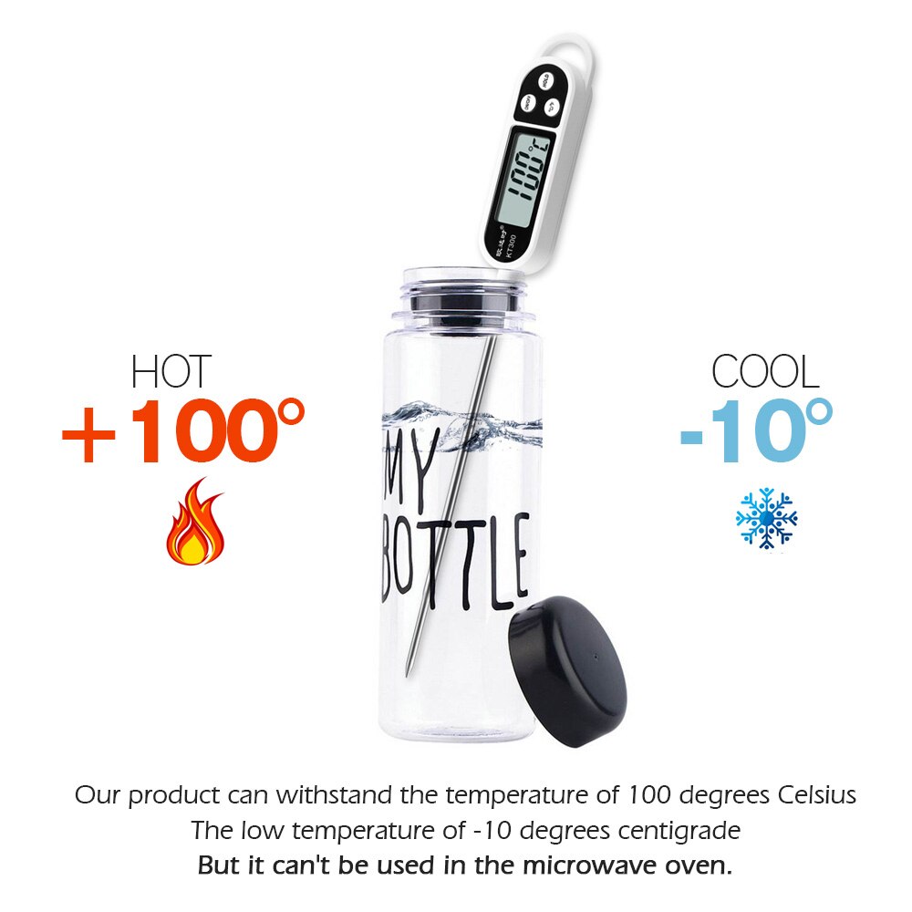 My bottle Plastic Sport Water Bottle 500ml style Heat resistant Leakproof color lovers travel Water Bottles PC material