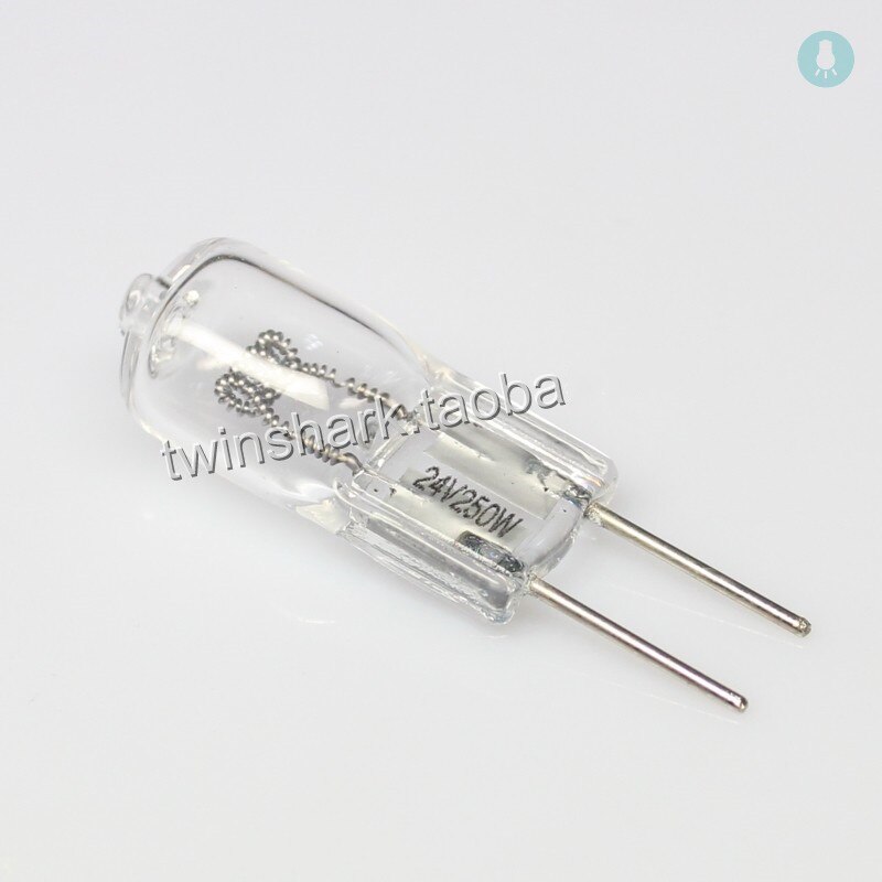 Movie projector accessories-24V 250W tungsten lamp bulb for 16mm movie projector, large coil tungsten lamp