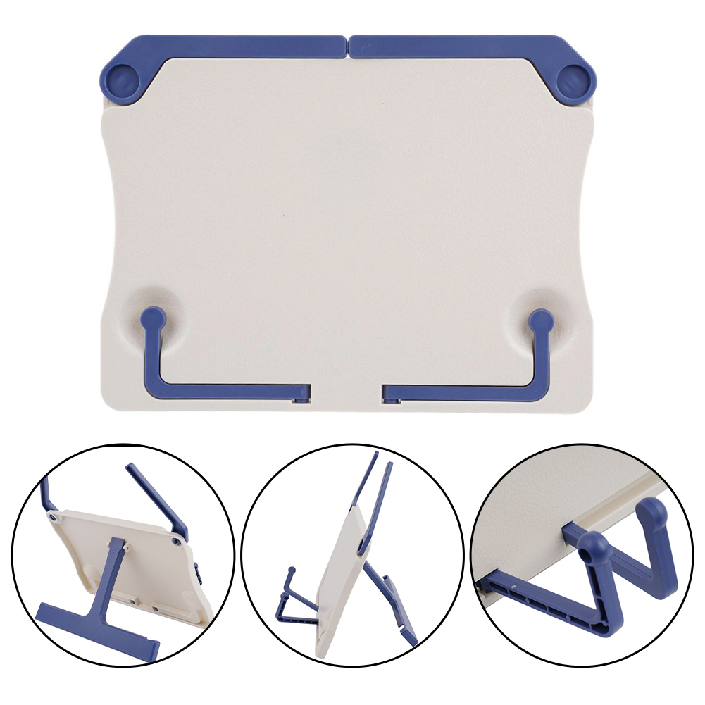 Faltbarer Notenständer, 1 Stück, Buchständer, Koch-Desktop-Blatt für Musik, Papier, leichter Tisch, tragbar, praktisch