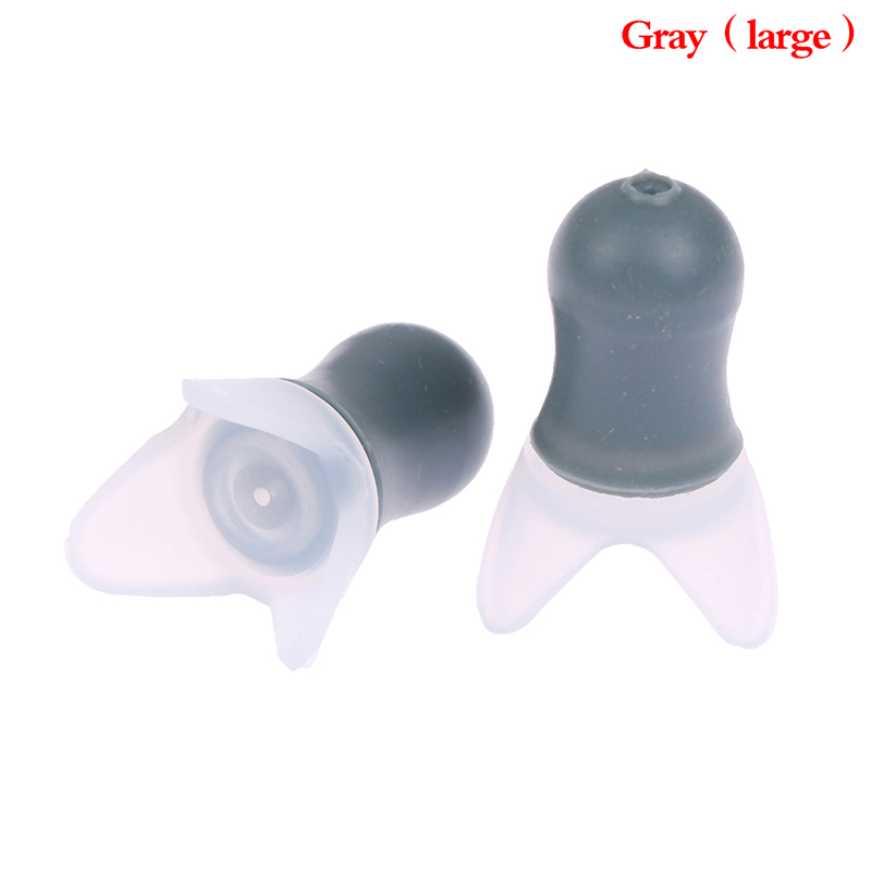 Silicone Earplugs Pressure Equalization Flight Noise Reduction Sleep Soundproof Noise Cancel Multifuntional Reusable Ear Plugs: Red