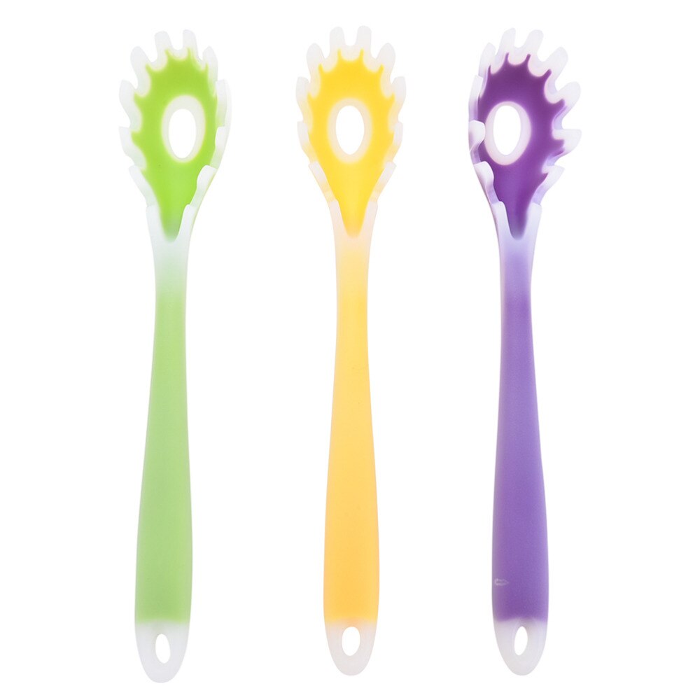 Pasta Noedels Server Vork Multi-funtional Spaghetti Lepel Keukengerei Siliconen Noedels Vermicelli Scoop Koken Tool