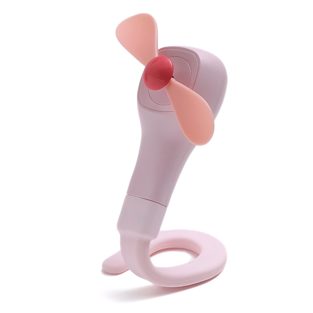 Mini Ventilatore Tenuto In Mano Pieghevole Ventilatore Da Tavolo con 360 ° Girevole Flessibile Del Basamento Tranquilla Ricaricabile per BARBECUE Palestra Ufficio Camera