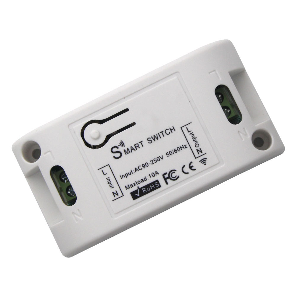 Wifi Schakelaar Diy Afstandsbediening Voor Alexa Google Smart Home Automation Switch 220V 10A Relais Module Alle Compatibele: KGA