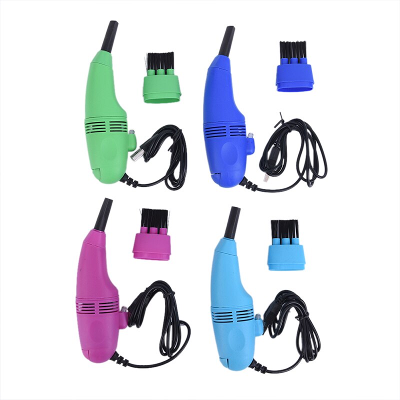 1 limpiador de PC multifuncional USB, limpiador de portátil para coche, juego de herramientas de limpieza para quitar el polvo, cepillo para hogar y oficina