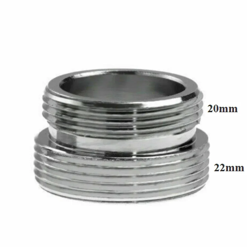 16/18/20mm To 22mm Thread Tap Connector Purifier Accessories Silver Water Tap Adapter Faucet Joints Home Improvement Tool: Light Grey