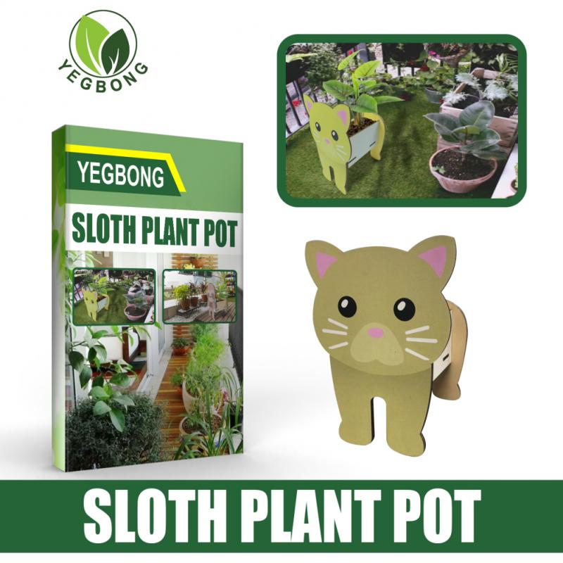 Animal Flower Pots, Plants Garden Decorations Wooden Home Decorations Cartoon Shapes Succulent Potted Plants