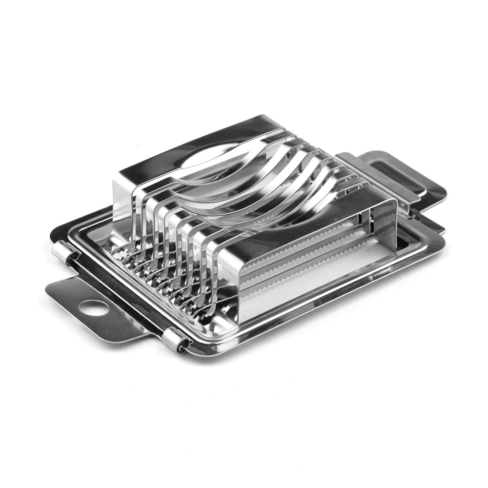 Cortador de huevos cocidos de acero inoxidable, cortador de sección, cortador de tomates y setas, accesorio de cocina