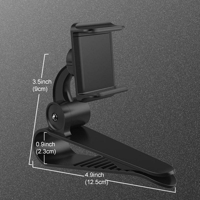 360 Auto Clip Zonneklep Mobiele Telefoon Houder Stand Soporte Movil Voor Iphone Xs Gps Achteruitkijkspiegel houder Auto Mobiele