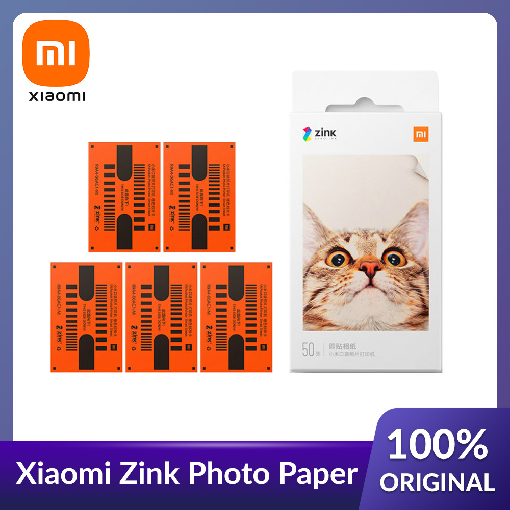 Zink Pocket Fotopapier Zelfklevend Foto Voor 3-Inch Xiaomi Pocket Photo Printer Canon Zoemini Lg PD261 251 233