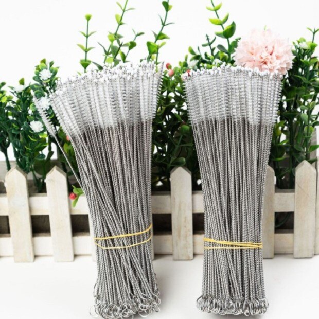 10 Pcs,Steel,Cleaner,Stainless Steel,Straw Cleaner,Stainless,Pipe Cleaner,Cleaning Brush,Nylon,Baby Products,Brush