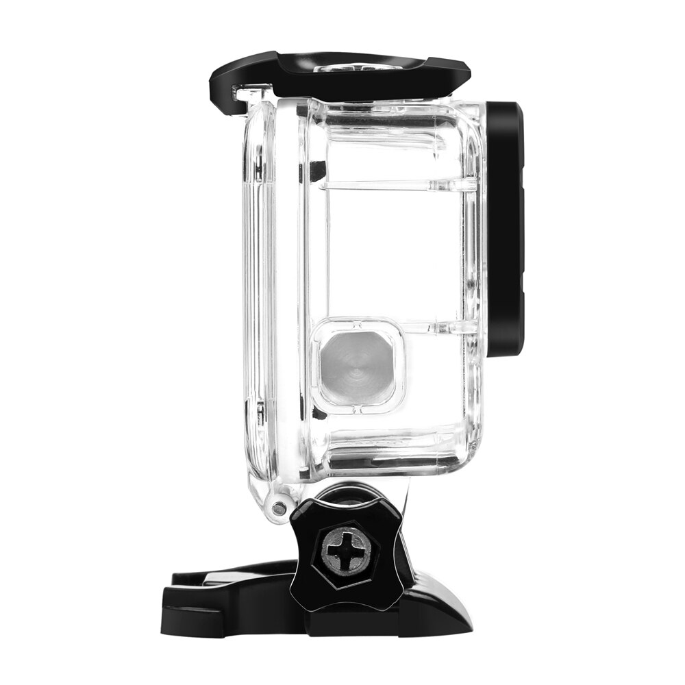 Boîtier étanche Hero7 boîtier de plongée + porte tactile 40M coque de fixation sous-marine pour GoPro Hero 5 6 7 noir accessoires Go Pro