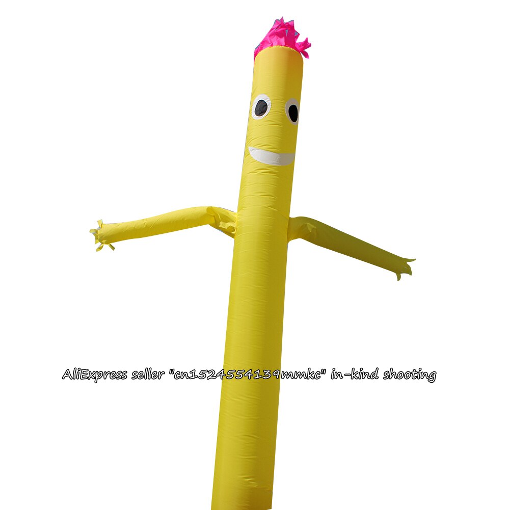 Air Dancer Sky Dancer Inflatable Tube Dance Puppet Wind Flying 10ft For 12inch Blower (Yellow)