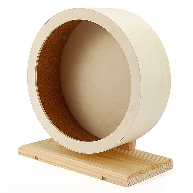 Roue d&#39;exercice en bois pour Hamster, jouet pour Rat, gerbille, Chinchillas