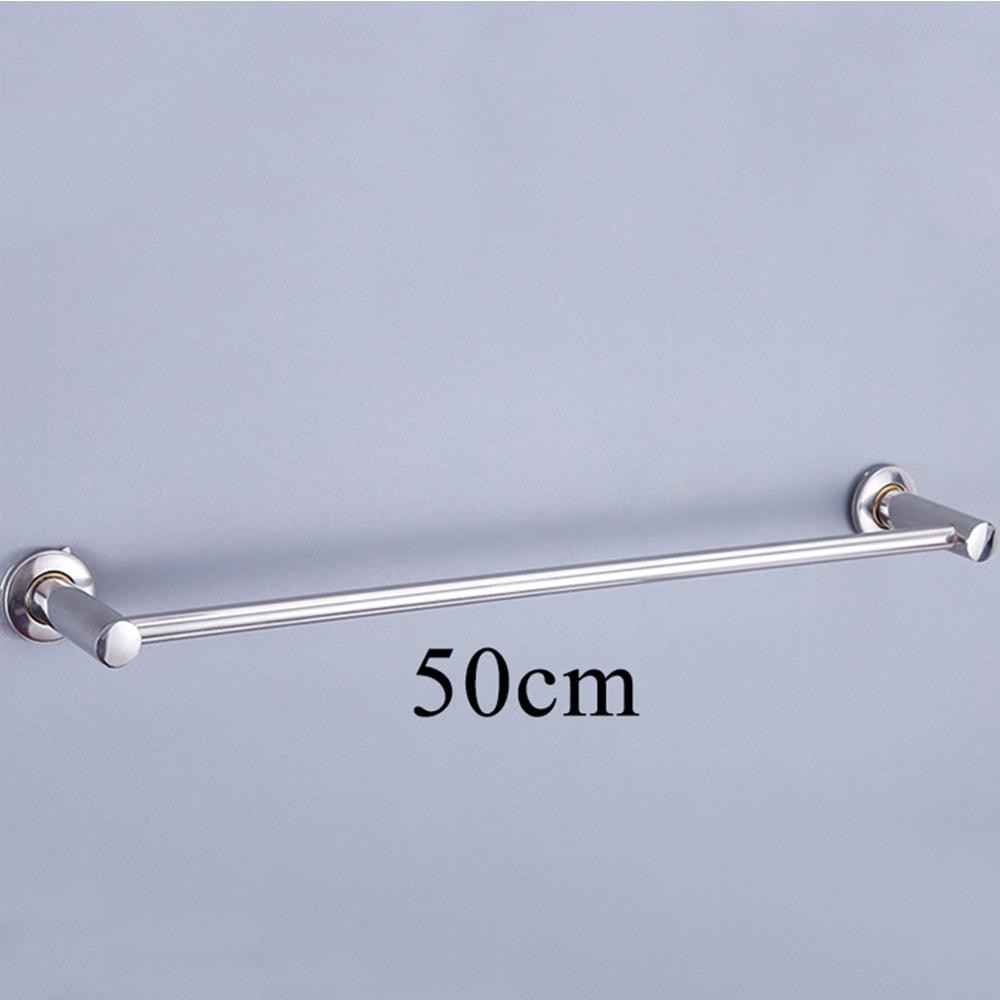 30Cm 50Cm Rvs Handdoekenrek Douche Plank Wandmontage Handdoek Houder Kracht Badkamer Plank Hanger
