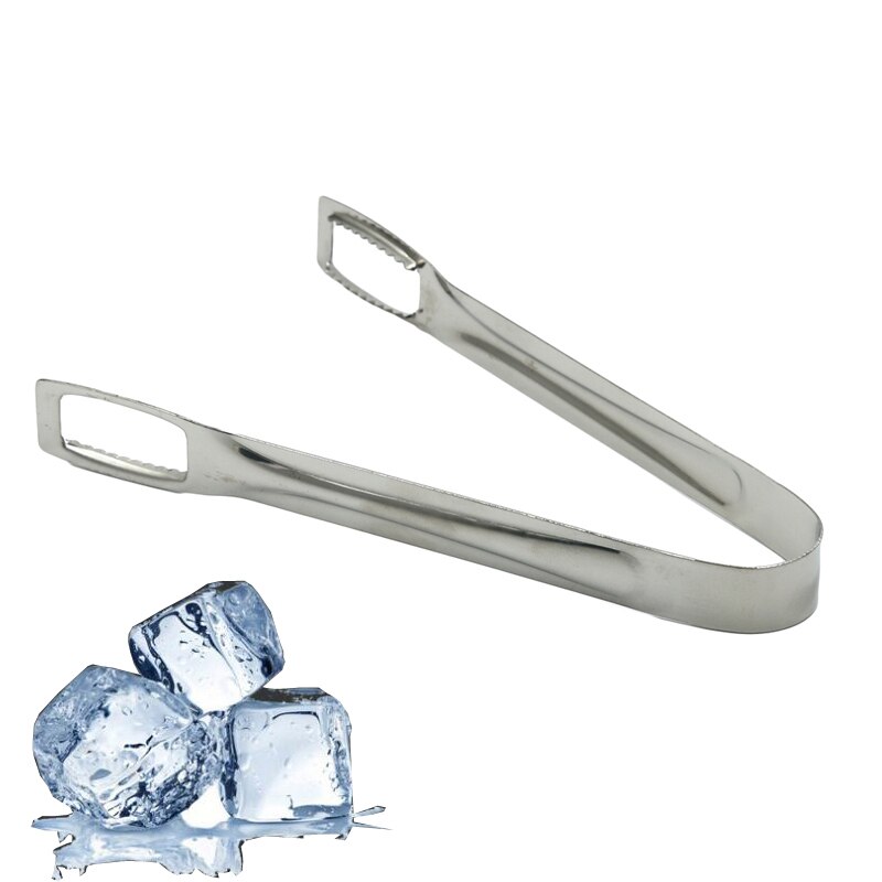 Pince à glaçons en acier inoxydable Mini pince de cuisine pince à sucre pinces petite pince de service alimentaire pince accessoires de barre de fête de thé