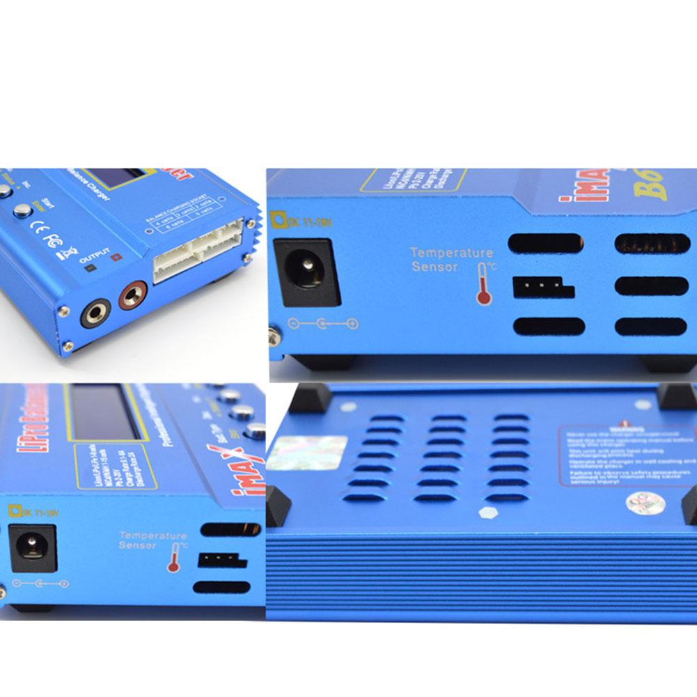 IMAX B6 ca 80W B6AC RC chargeur 6A double canal Balance chargeur Li-ion Nimh Nicd Lipo batterie numérique LCD écran déchargeur