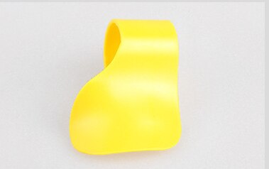 Motorcycle throttle clamp hand rocker auxiliary labor-saving oiler handle throttle accelerator control handle lever: Yellow