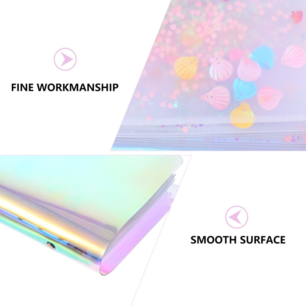 Refillable Notepad Binder with 12pcs 6 Hole Binder Pocket Budget Envelope System