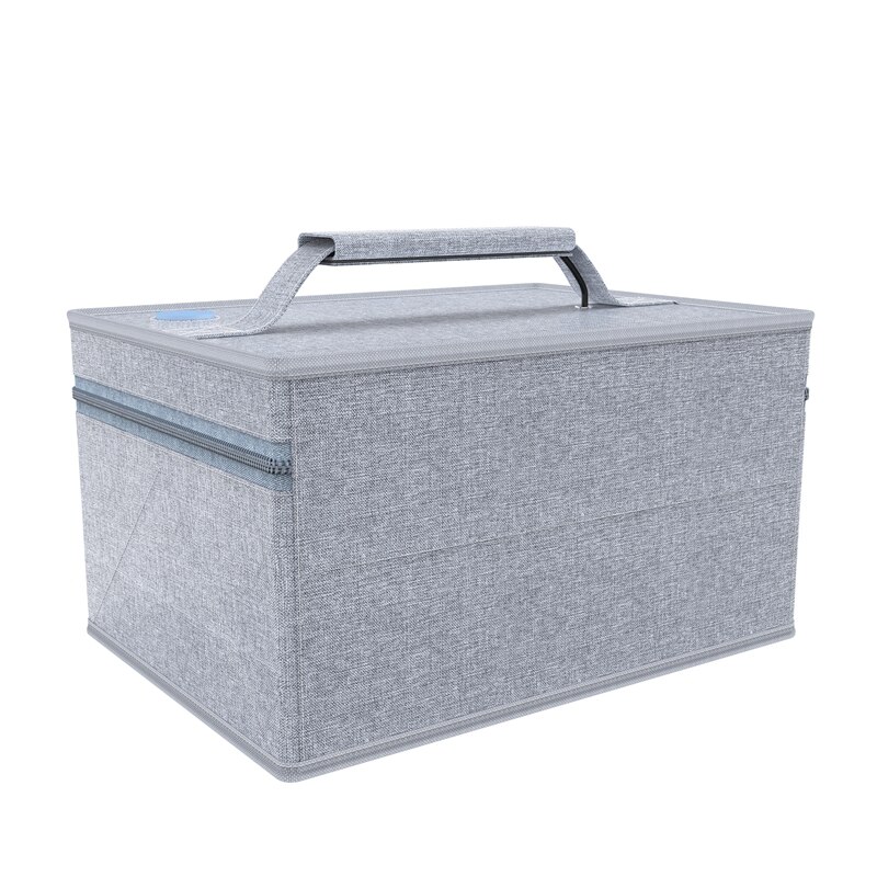 Foldable UV Light Sanitizers Bag Portable UVC Box Rechargeable Clean Kills Germs Disinfection Box for Mask Underwear
