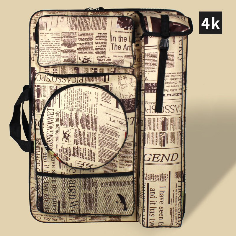 Art Supplies Sketch Drawing Board Bag Multifunctional 4k Drawing Board Package Art Package Sketch Drawing Package: D