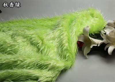 Pluche cospaly prestaties kleding sieraden teller clothr achtergrond doek deken hond haar ambachten pluche faux fur stof: 20