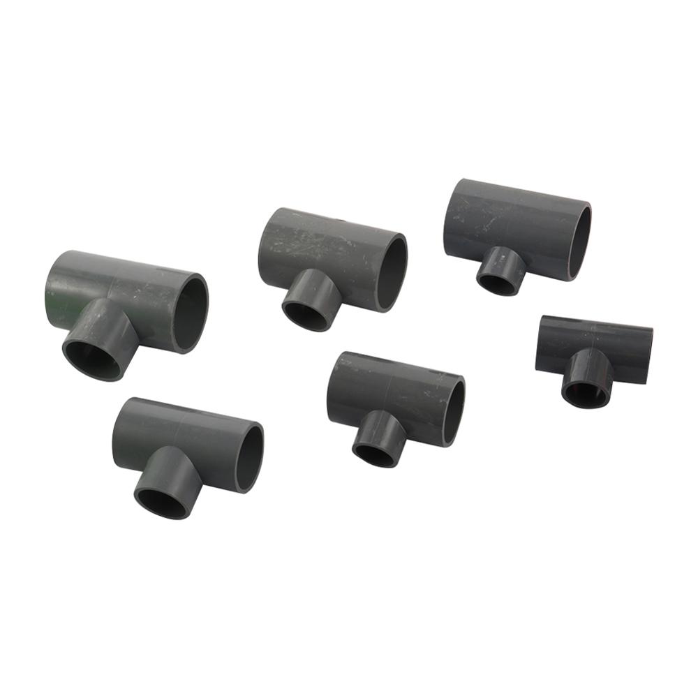 20mm 25mm 32mm 40mm PVC Reducing Tee Connector Garden Irrigation Water Pipe Joint Aquarium Tank Fittings Bathroom DIY Tools