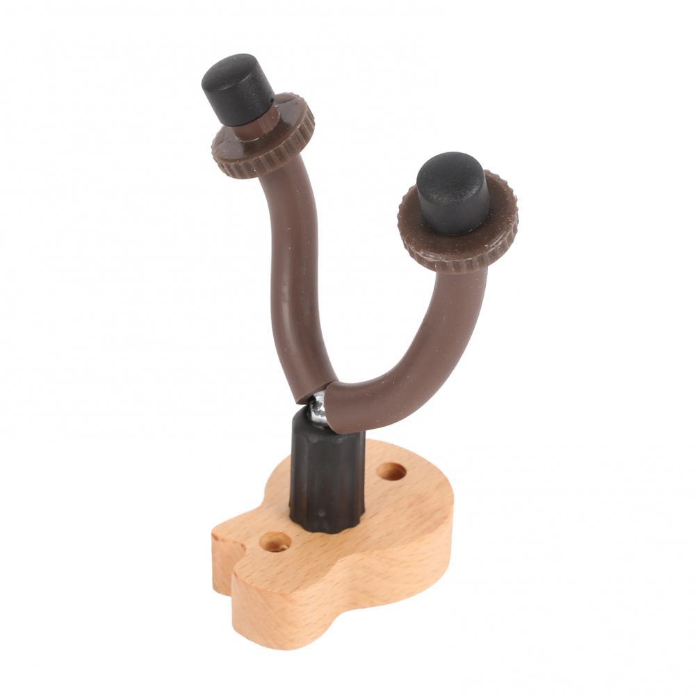 Folk electric bass guitar wall-mounted electric guitar ukulele wall-mounted hook high guitar rack