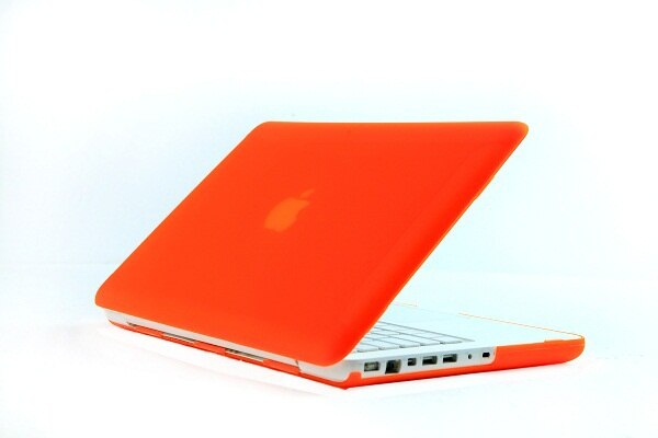 Gummieret mat mat cover cover ærme til apple macbook hvid mc516 mc207 a1342 laptop taske gratis tastatur cover