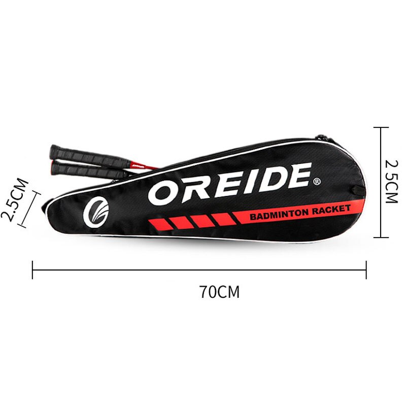 OREIDE-mochila para Raqueta De bádminton, bolsa para entrenamiento De Tenis, 1-2 raquetas