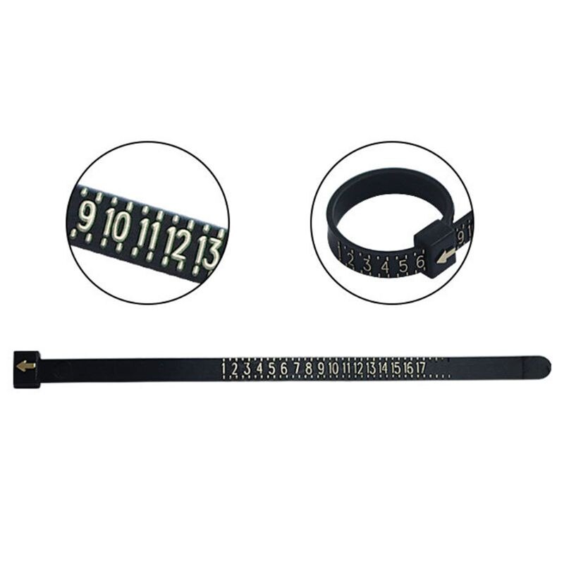 Bagoues de Bague - Tailles US/HK/JP/EU/UK - Portée de Mesure 11.5cm - Matériau PU: 1