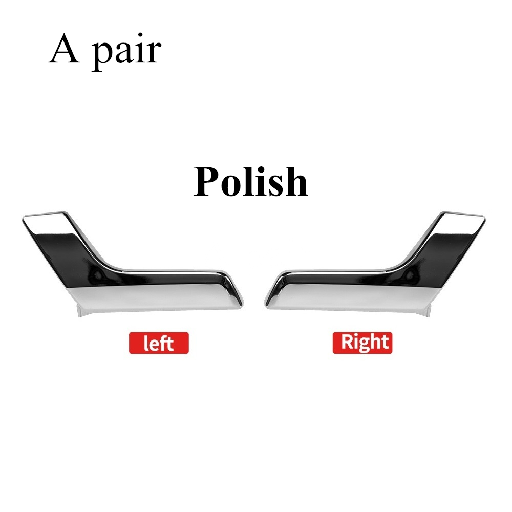 Manija cromada para puerta Interior izquierda y derecha mejorada, para Mercedes Benz W204 Clase C GLK300 C180 C200 C300: A pair Polish