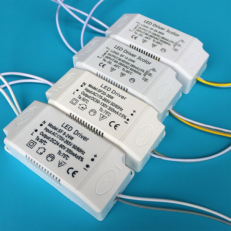 Led Driver Ac 100- 265V 300mA 8 - 12W Voeding Transformator Ballast + Terminal Plug voor Absorberen Lichtkoepel/Plafondlamp