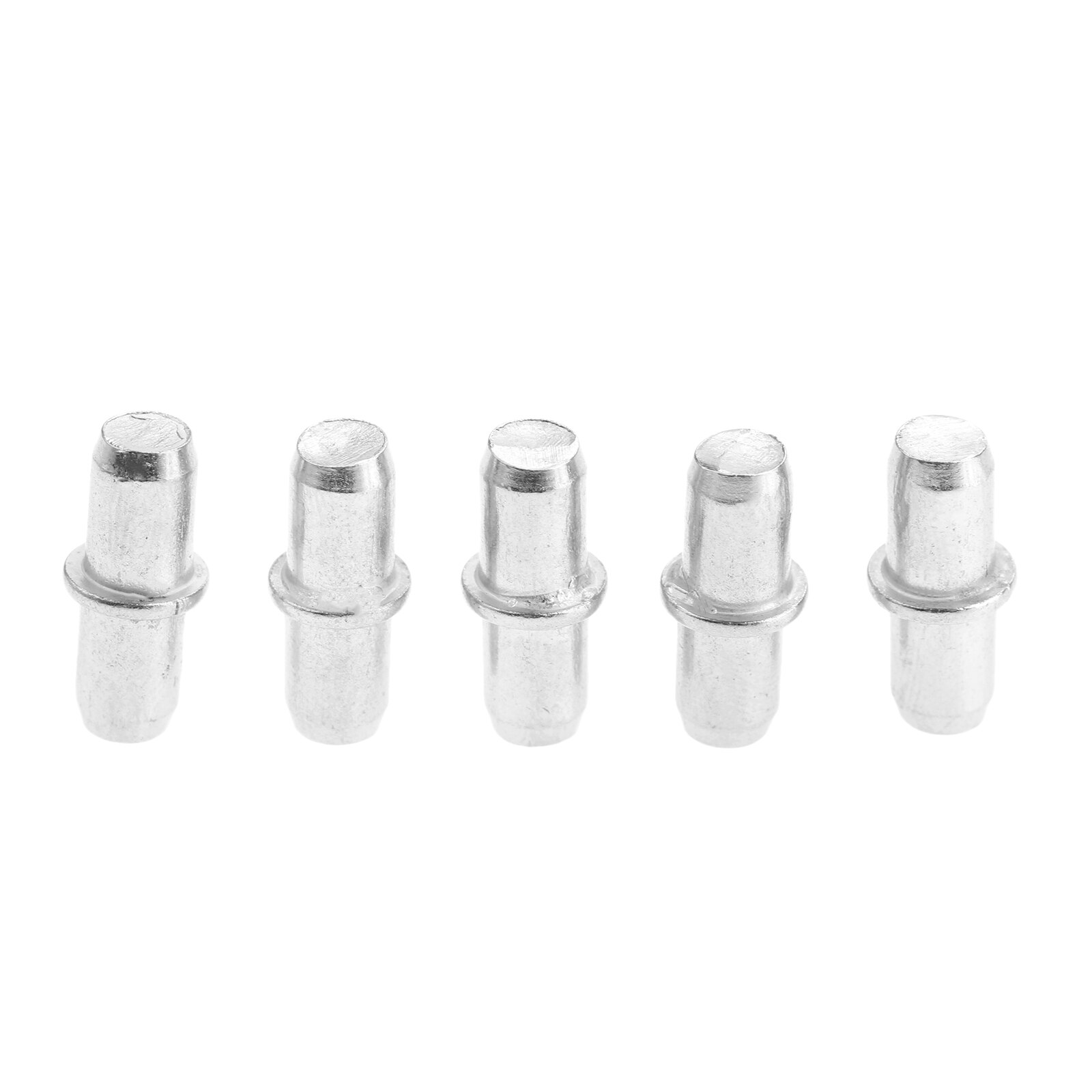 20 stk metalskab garderobe hyldestøtte stifter studs pløkke bogreoler reol opbevaring badeværelse bruser glasbeslag 5 x 15mm/19mm: 5 x 15mm