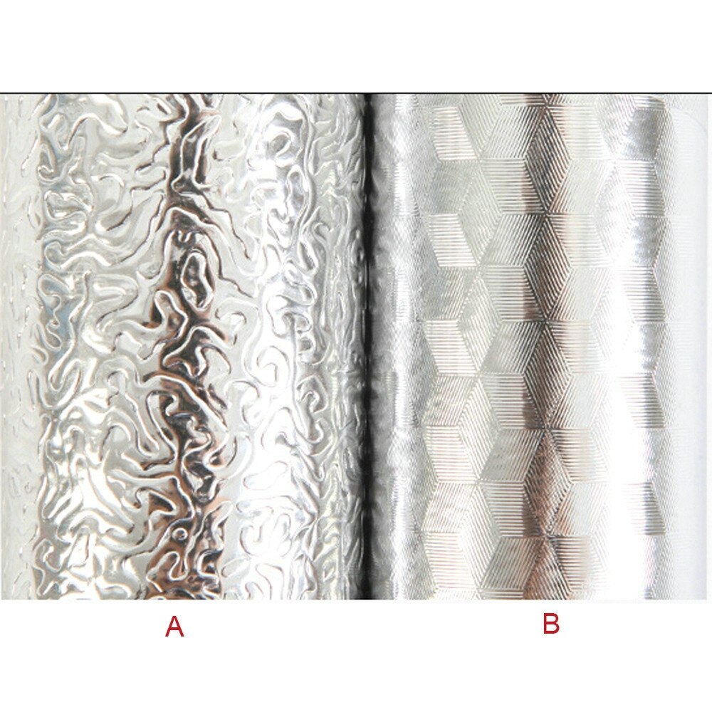 Keuken Zelfklevende Stickers Dikkere Aluminiumfolie Keuken Kast Sticker Waterdicht Zelfklevend Behang Vochtbestendige