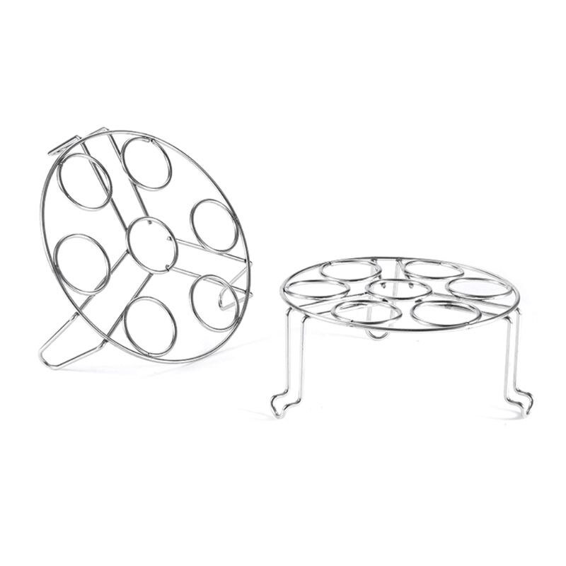 Stainless Steel Egg Steam Rack Steamer Shelf Stand Multi Function Steaming Tray for Electric Pressure Cooker