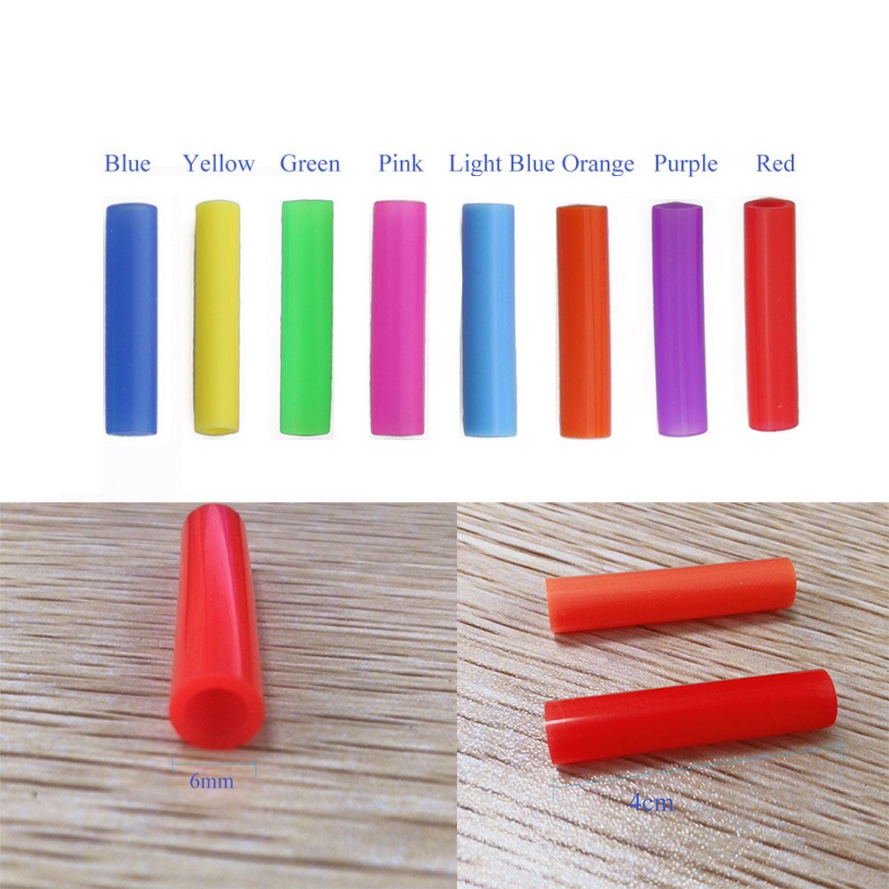 6 Pieces Rainbow Eco Friendly Stainless Steel Straw Reusable Metal Colorful Straws Metal with Brush & Bag Bar Tools