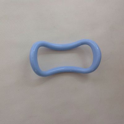 Yoga rek- en strekring fitnessring yoga assist pilates lean body fitness oefening shaping yoga cirkel magische ring: Blauw