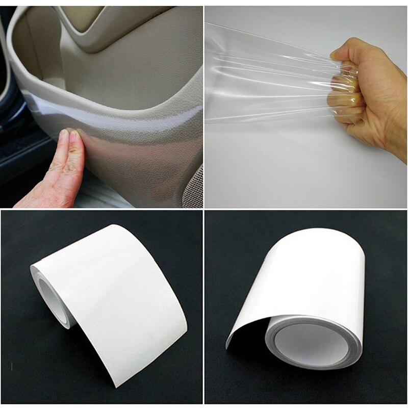 1M Beschermende Film Fiets Frame Bescherming Stickers Dragen Frame Clear Bike Tape Transparante Fiets Oppervlak Tape Prote