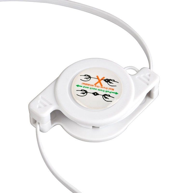 3in1 Retractable Mini Micro USB Sync Charger Cable for iPod iPhone 4 4S 3G