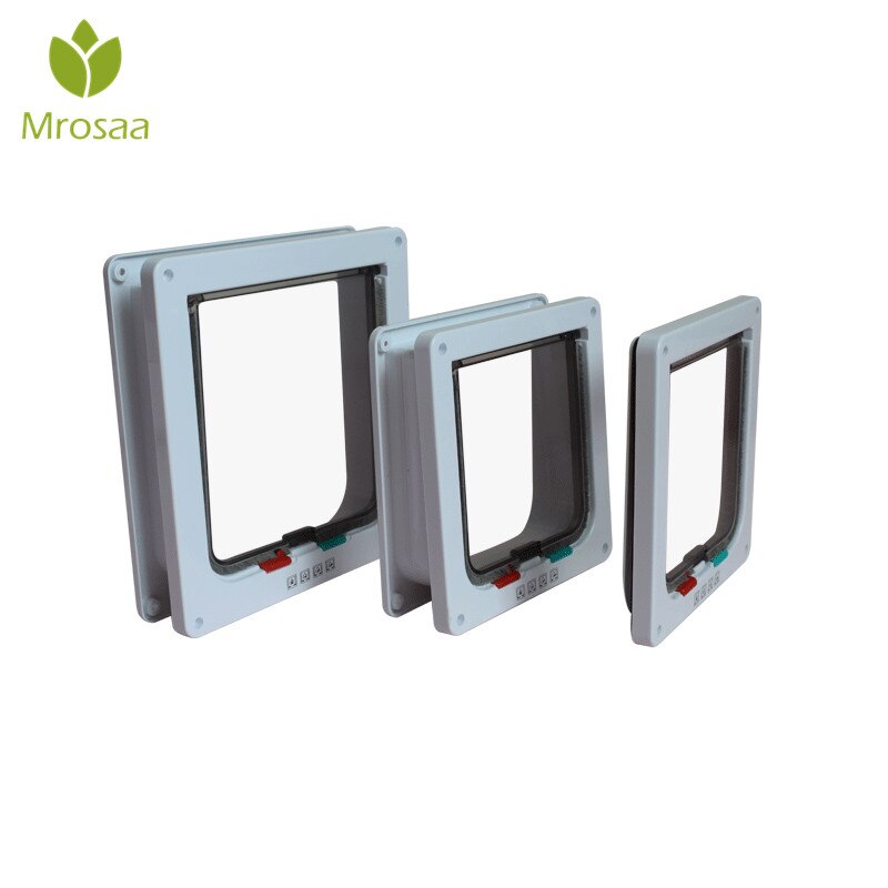 Image showcasing ABS Plastic 4 Way Safe Cat Gate Doors Lockable Sec... – Vicedeal