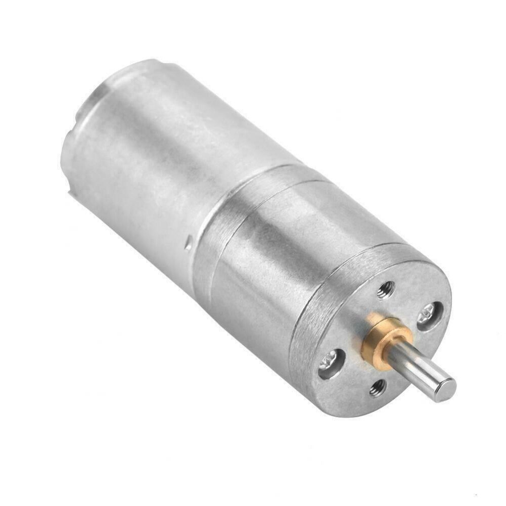 Dc 12v 25mm 5-1200 rpm metal gear reduktion snekke reversibel turbo gearmotor