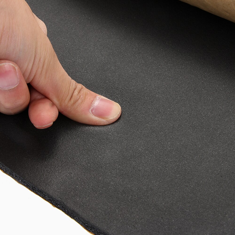 6mm bil selvklebende lyddemper bomullsvane lydisolering lyddempende isolasjon lukket celle skum 30 x 50cm