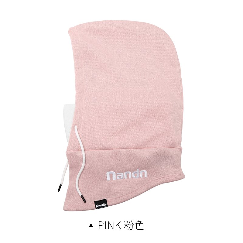 Nandn Ski Masker Ademend Warm Breien Mannen En Vrouwen: pink