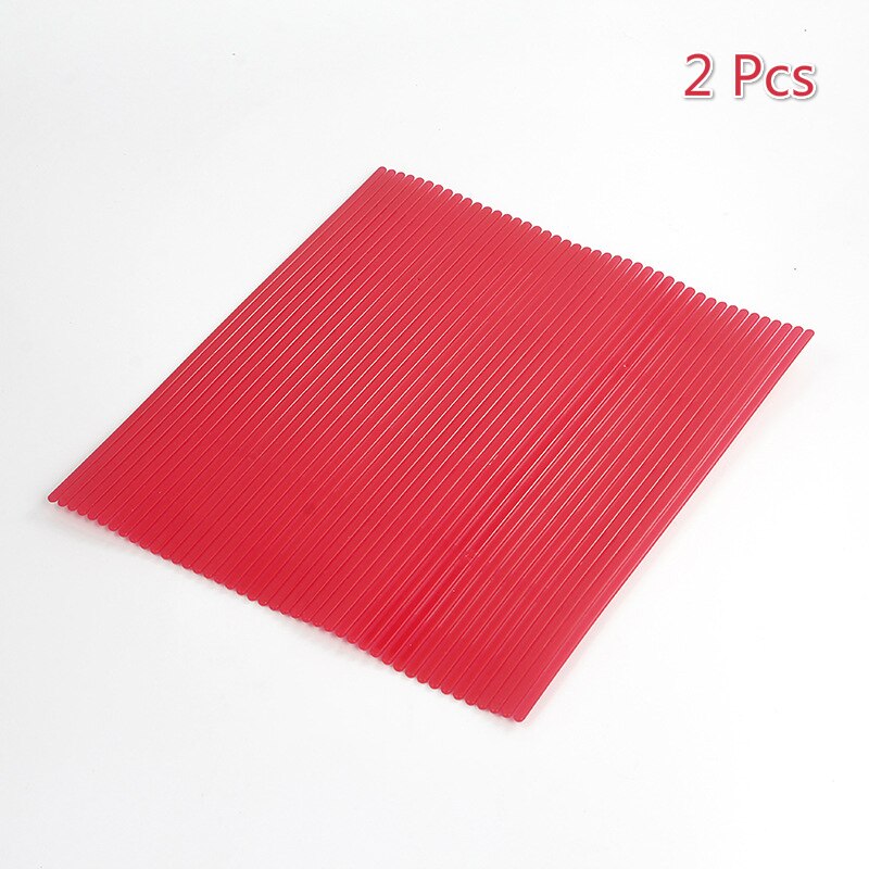 update Blue Sushi Rolling Mat Non-Stick Sushi Making Tool Japanese Plastic Sushi Rolling Maker Homemade DIY Sushi Plate Mat: 2 Pcs Red