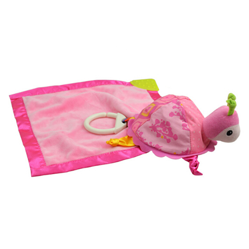 Schildkröte Lagerung Komfort Beschwichtigen Handtuch Tier Baby Spielzeug Kleinkind Infant Kinder Baumwolle Stoff Erkennen Frühen Bildung Rattle